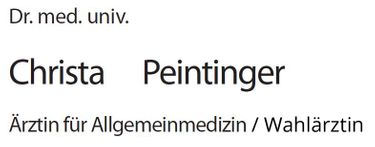 Dr. med. Peintinger Christa